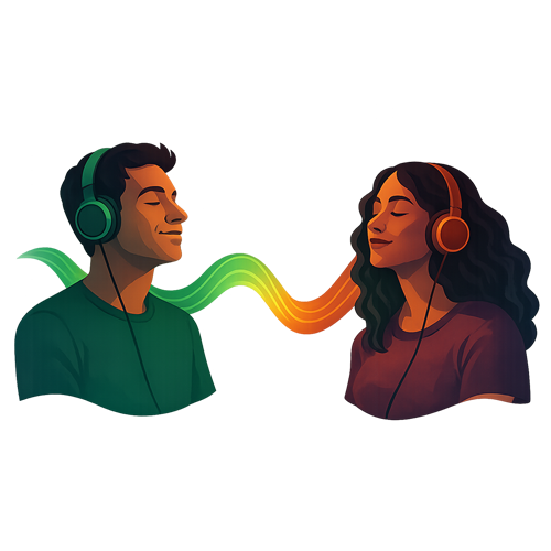 When Data Feels the Music — machine learning clustering concept